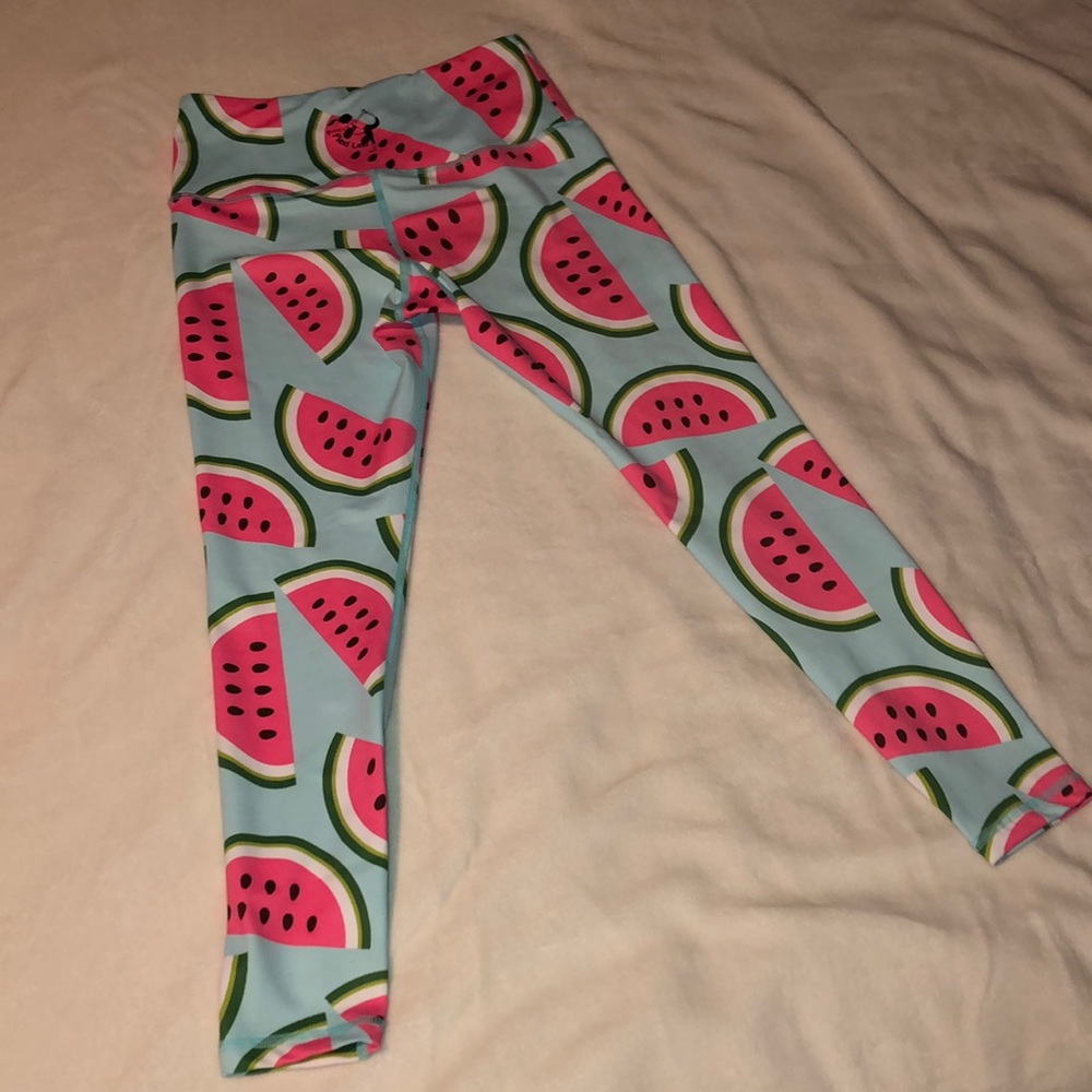 Flexi Lexi Watermelon Dance Leggings Pants M